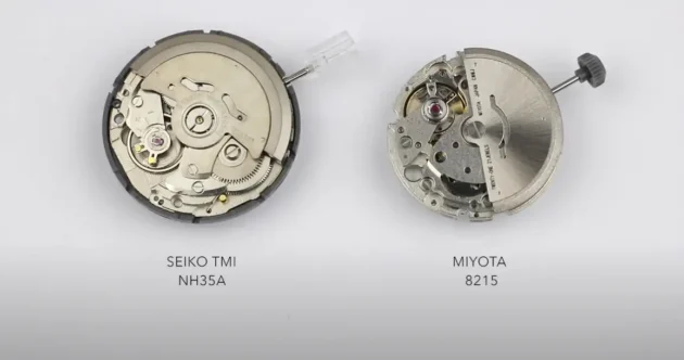 seiko nh35 vs miyota 8215